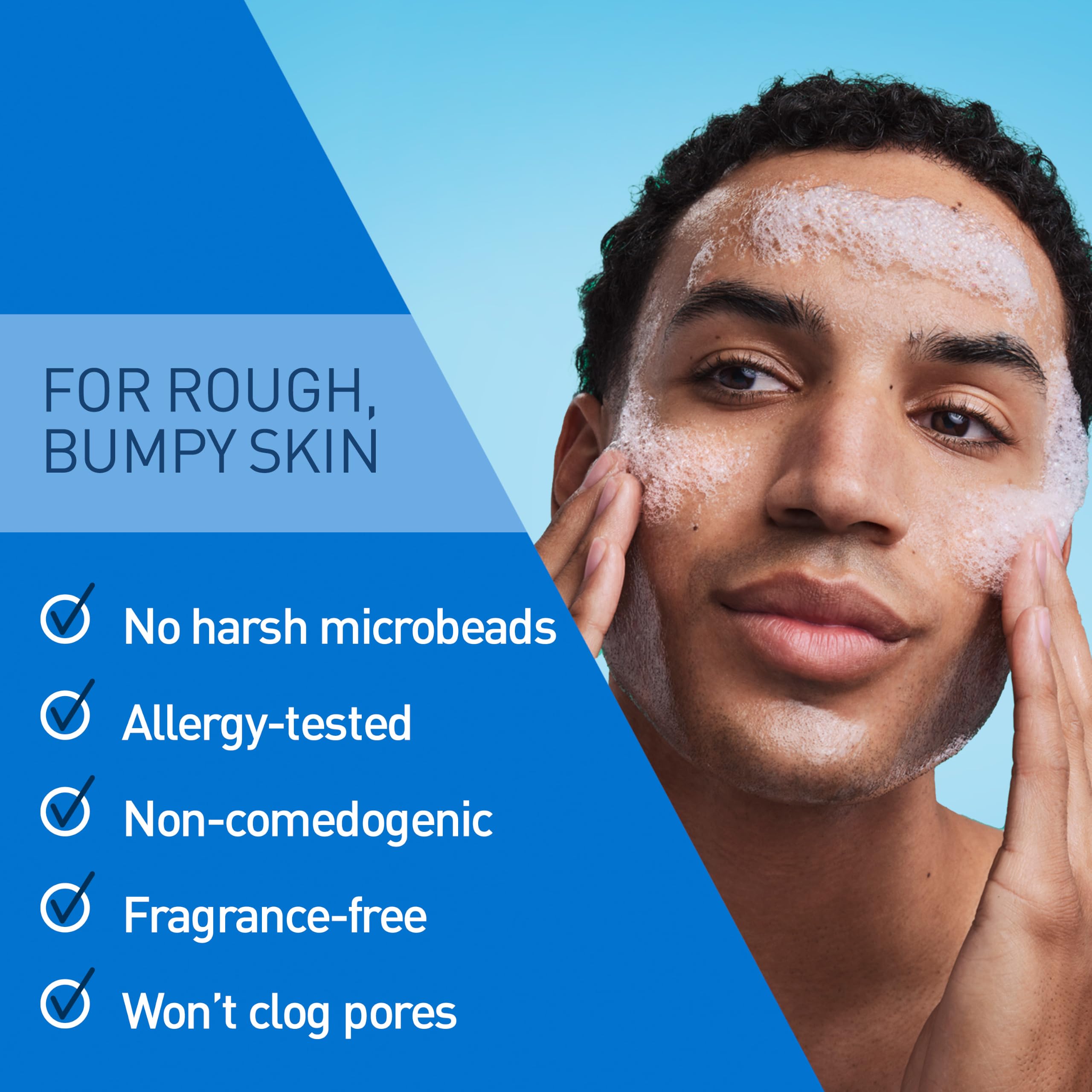 CeraVe Renewing Salicylic Acid Cleanser, BHA Exfoliating Face Wash - CeraVe Official Product View 7