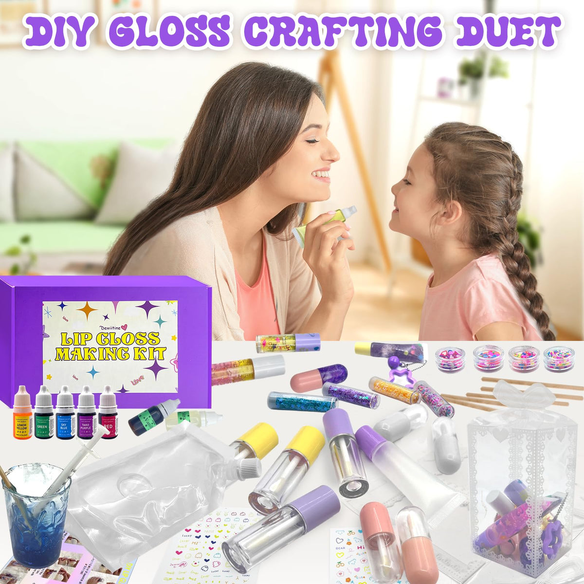 Dewiitine Lip Gloss Making Kit DIY Lip Gloss Base to Make - Dewiitine Official Imagery - 7