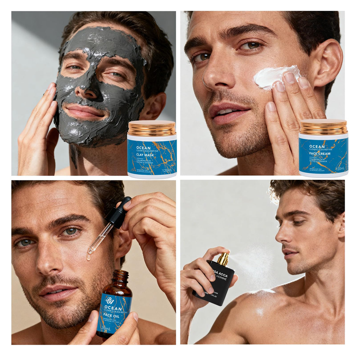 Gifts for Men 30 Pcs Men s Bath and Body Gift Set Skin Care - RA ROSA ACCA Official Imagery - 3