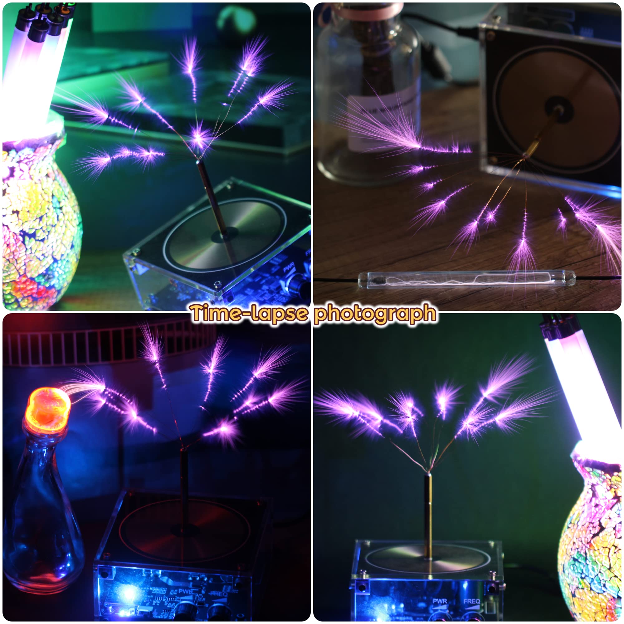 Joytech Bluetooth Music Tesla Coil Arc Plasma Loudspeaker Wireles - Joytech Official Product View 7