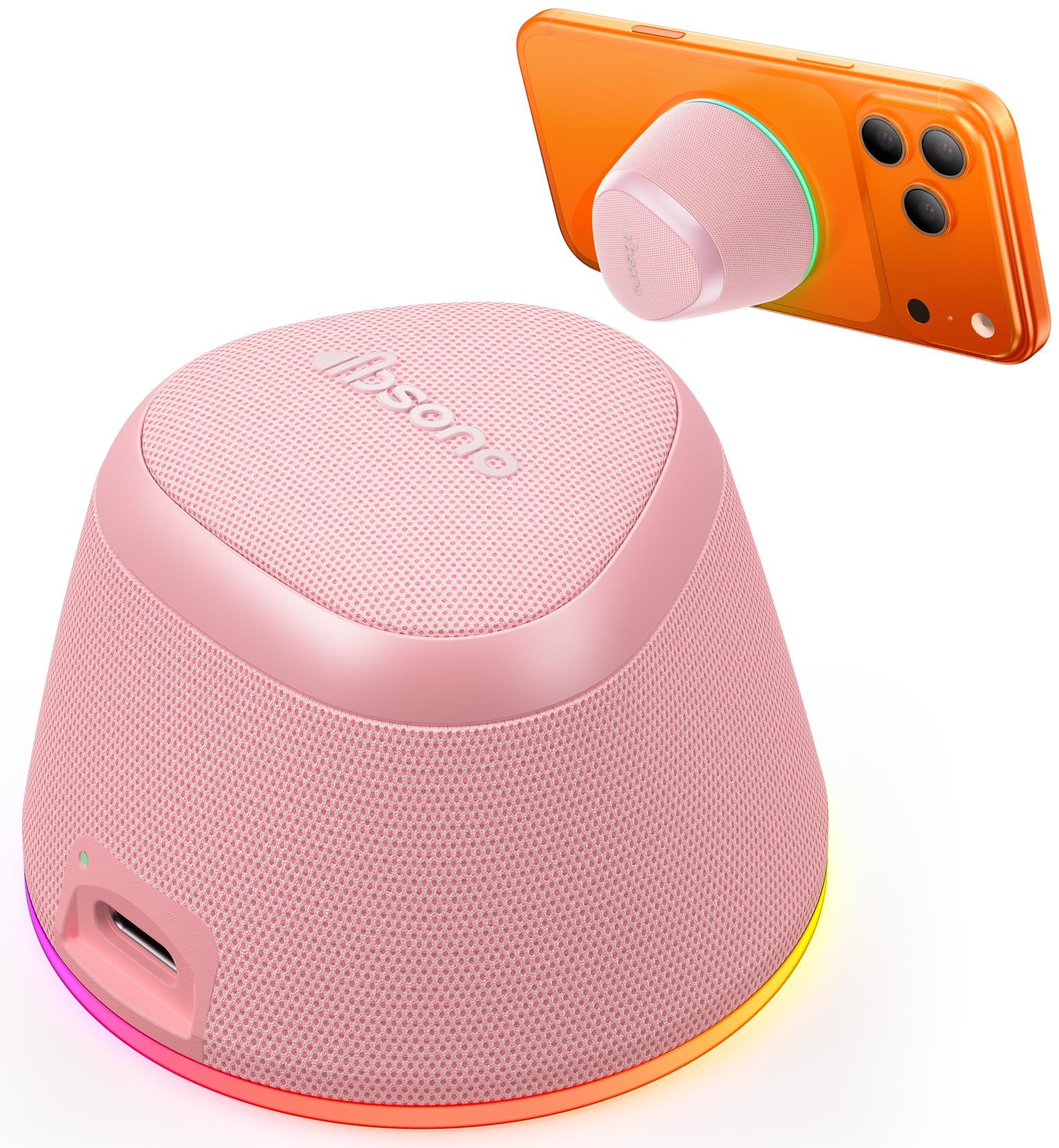 dbsono 2 in 1 Portable Magnetic Bluetooth Speaker, Phone Stand, Blue - dbsono Official Product View 10