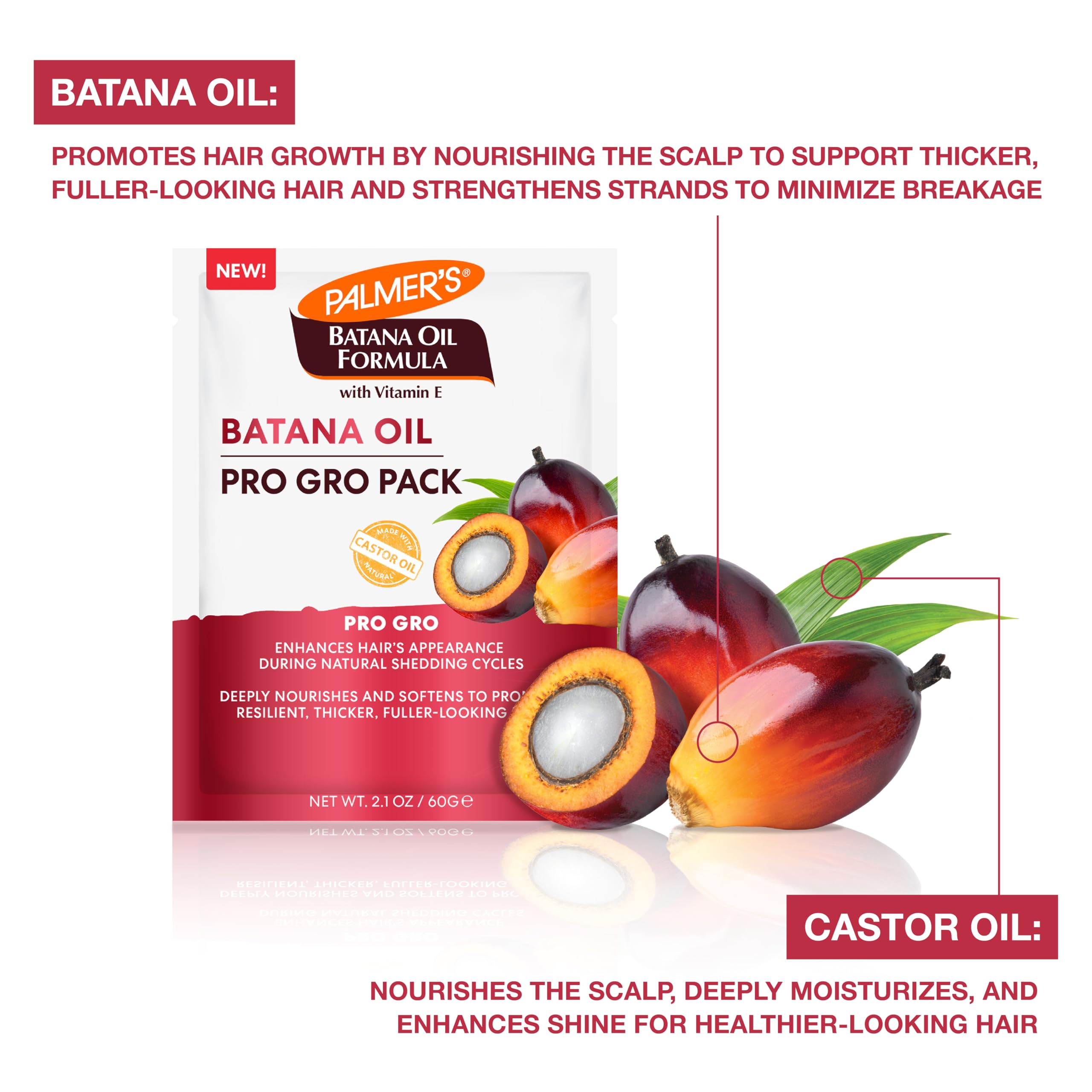 Palmer's Batana Oil Formula Pro Gro Hair Mask , Hydrating & Nourishing - Palmer's Official Product View 4