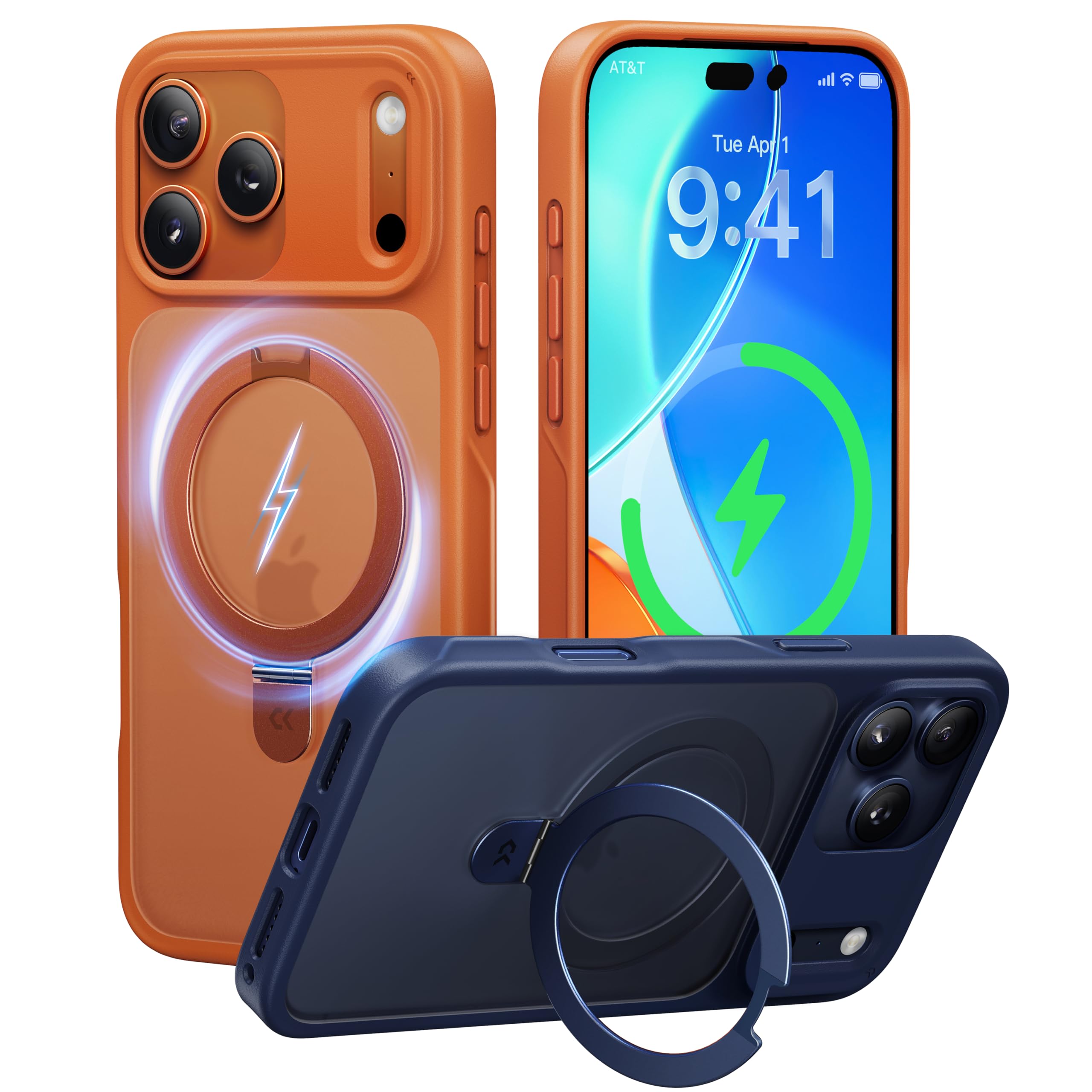 CASEKOO Ultra Magnetic Stand for iPhone 17 Pro Max Case - CASEKOO Official Imagery - 1