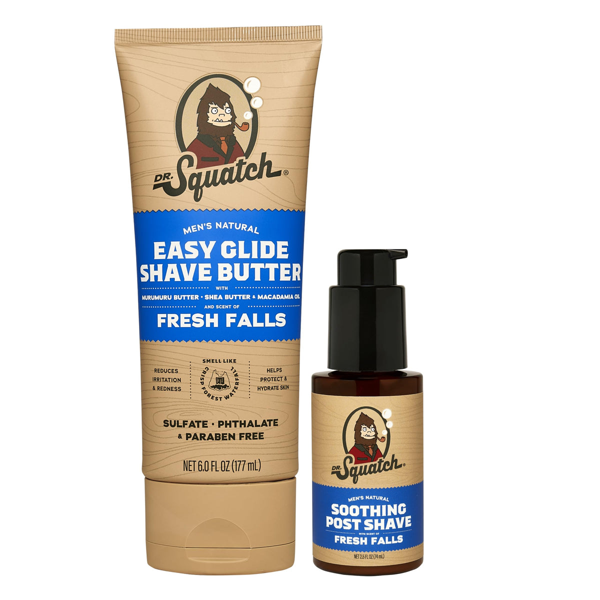 Dr Squatch Natural Post Shave and Shave Butter for Men - Dr. Squatch Official Imagery - 2