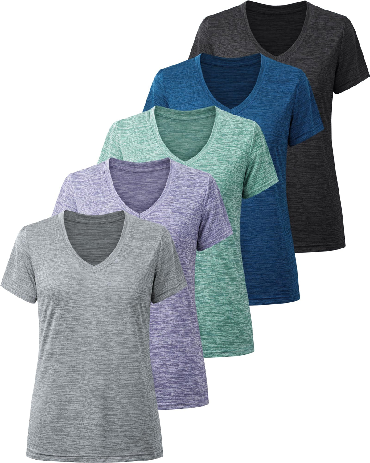 BALENNZ Workout Shirts for Women Moisture Wicking Quick Dry - BALENNZ Official Imagery - 2