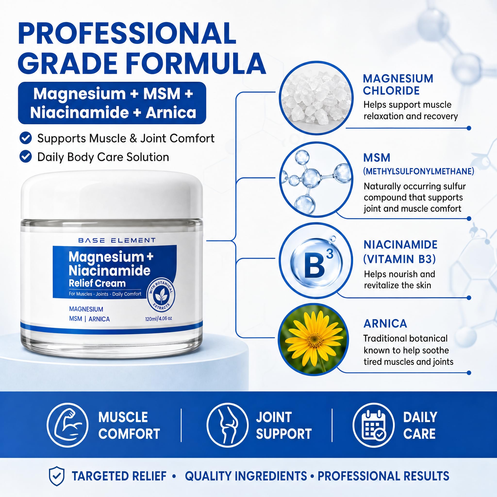 Magnesium Cream Extra Strength Lavender – Nerve & Joint Relief
