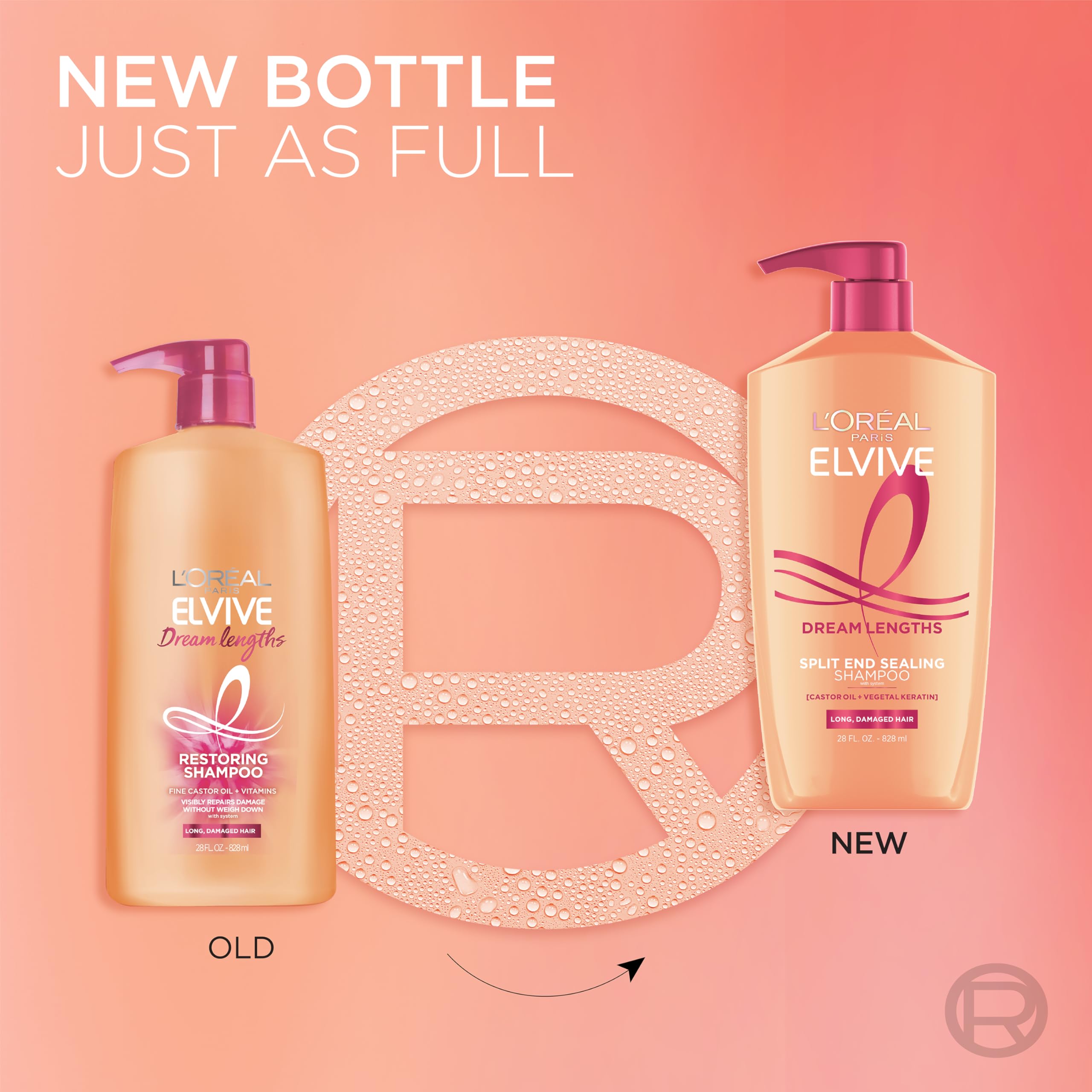 Elefair Tech L'Oreal Paris Elvive Dream Lengths Shampoo and Conditioner Set, - Elefair Tech Official Product View 5