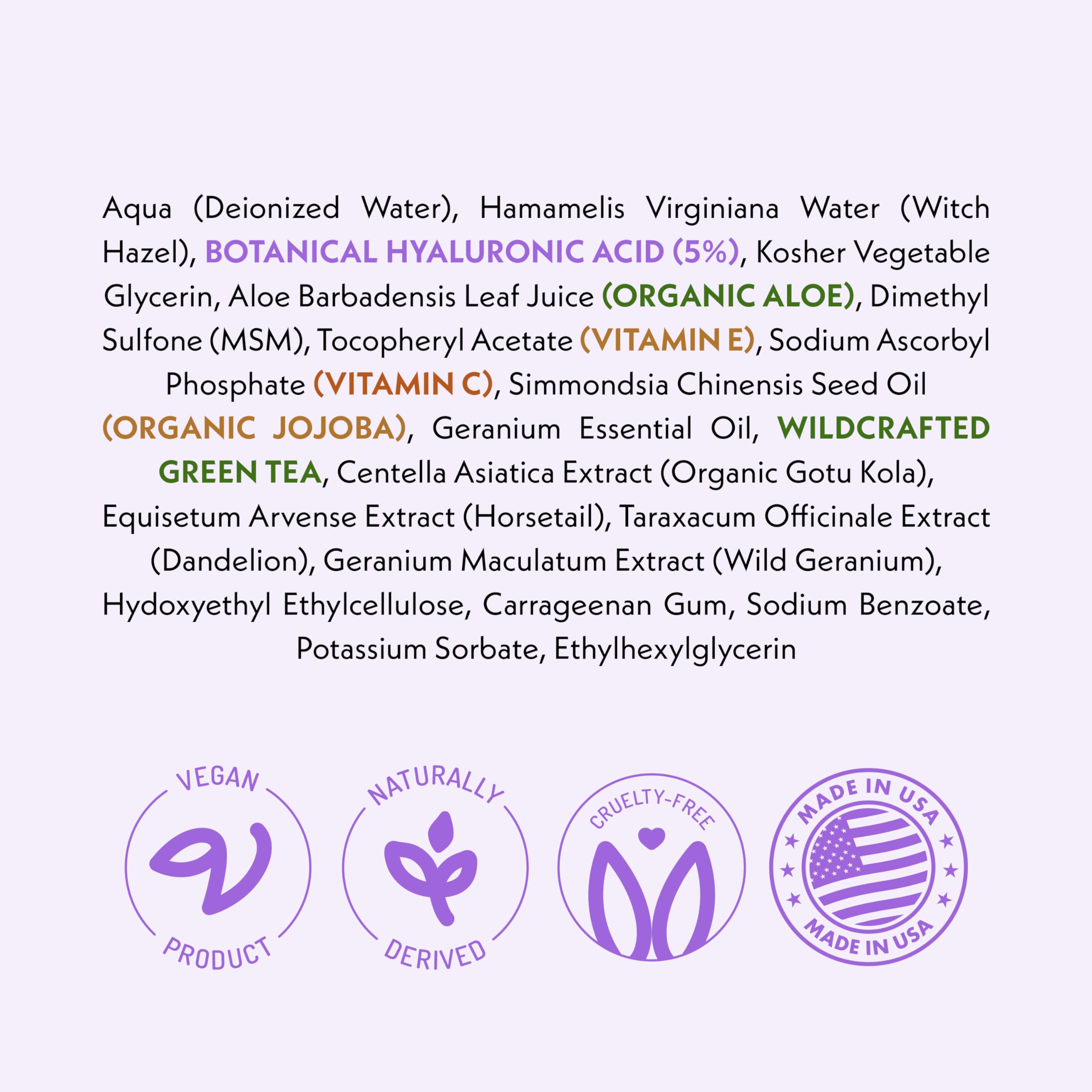 Eve Hansen Hyaluronic Acid Serum for Face - Hydrating Serum with Vitamin C & E Ant - Eve Hansen Official Product View 9