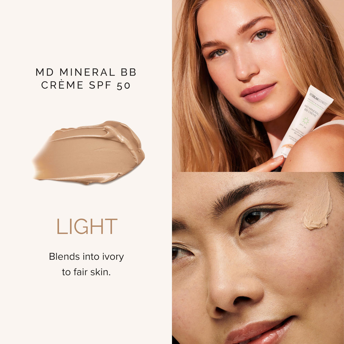 MDSolarSciences Cr me Mineral Beauty Balm SPF 50 OilFree - Premium Selection Official Imagery - 7
