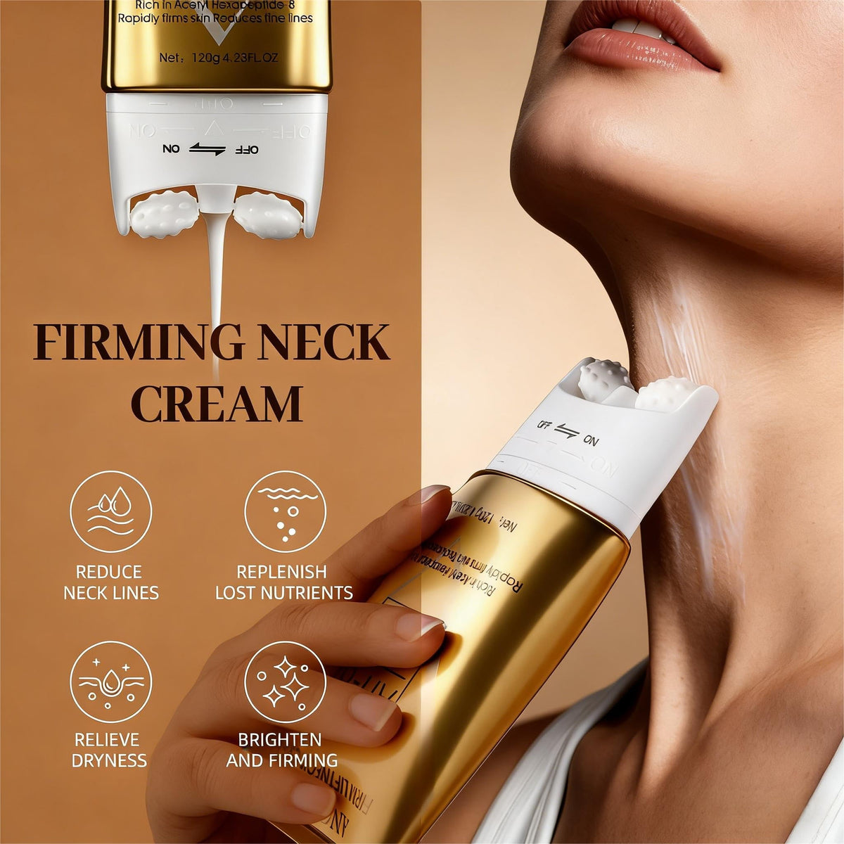 AH 8 Firming Neck Eye Cream Bundle Tightening Revitalizing - YCQQPRO Official Imagery - 3