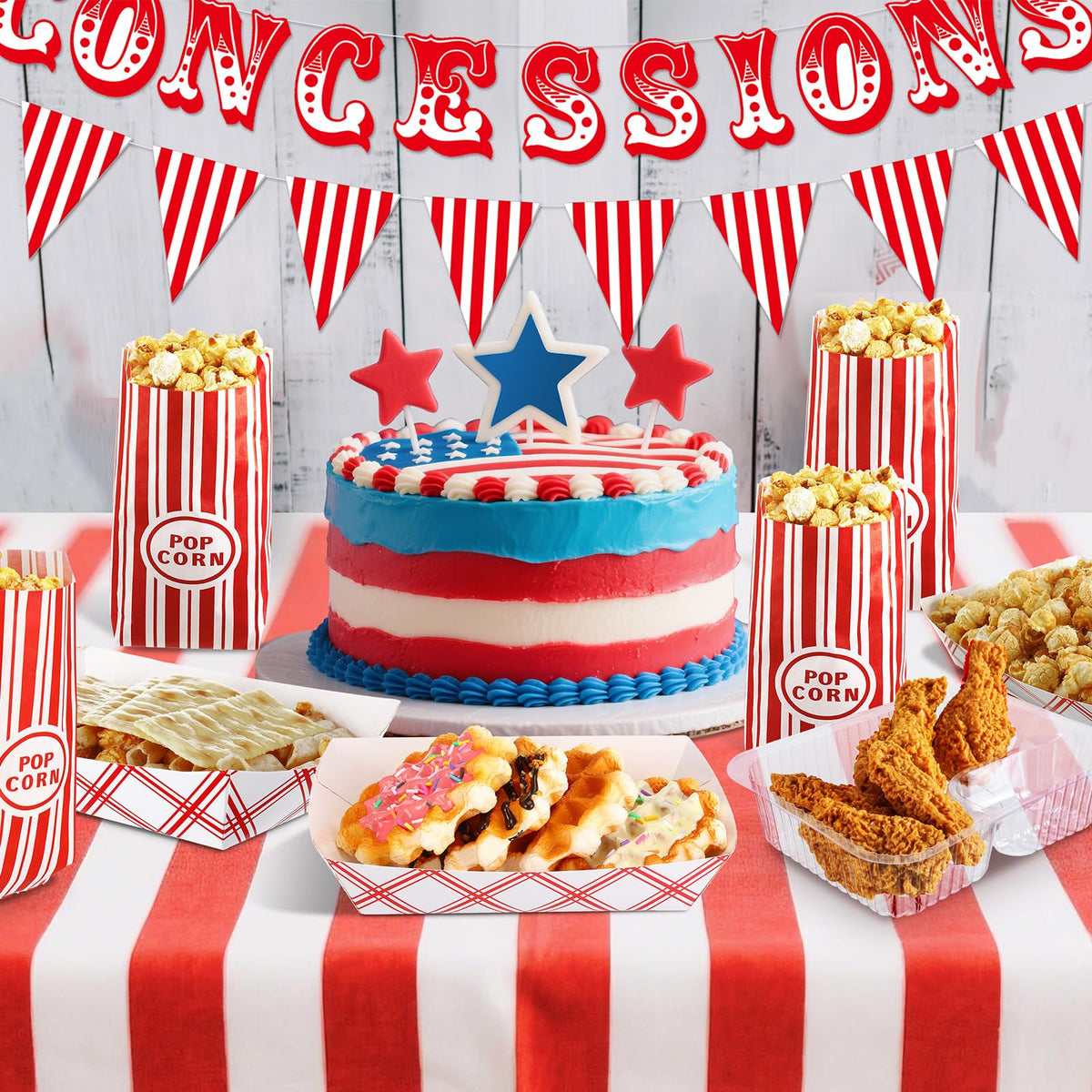 153 Pcs Halloween Circus Decoration Carnival Party Supply - Foilswirl Official Imagery - 7