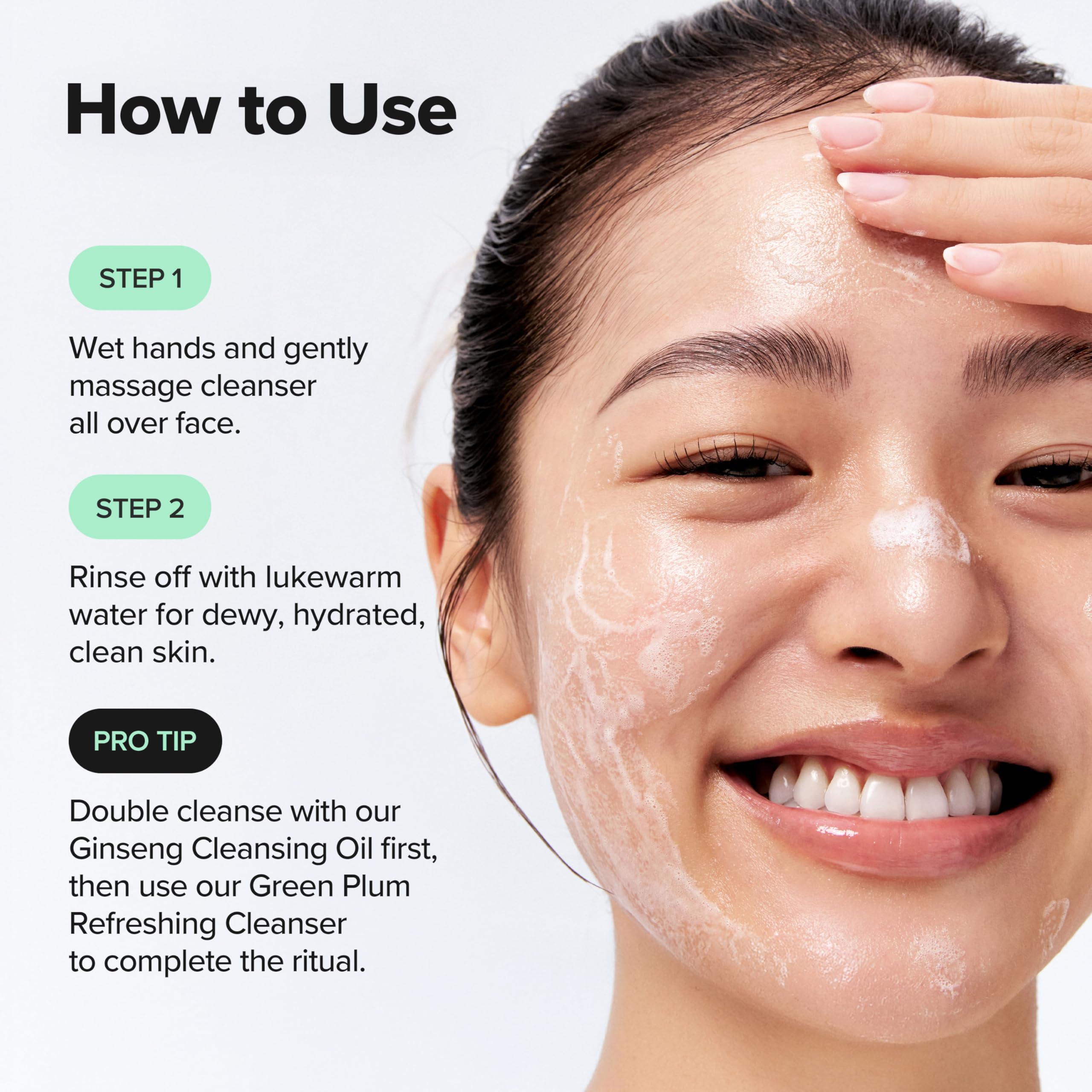 Beauty of Joseon Green Plum Refreshing Cleanser Gel Type Deep Pore Cleansing, - Beauty of Joseon Official Product View 7