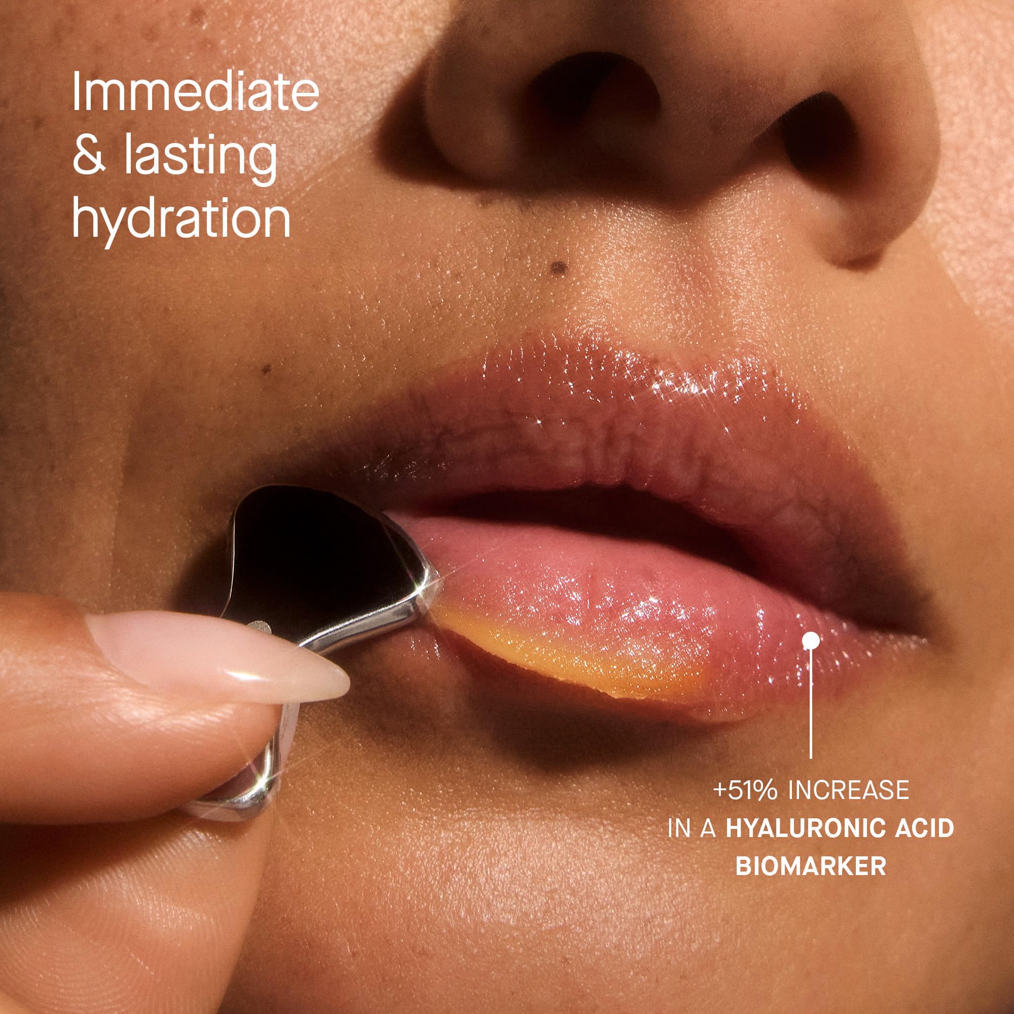 oneskin OS 01 Peptide Lip Mask Smoother Fuller Lips Plumping - Premium Selection Official Imagery - 5