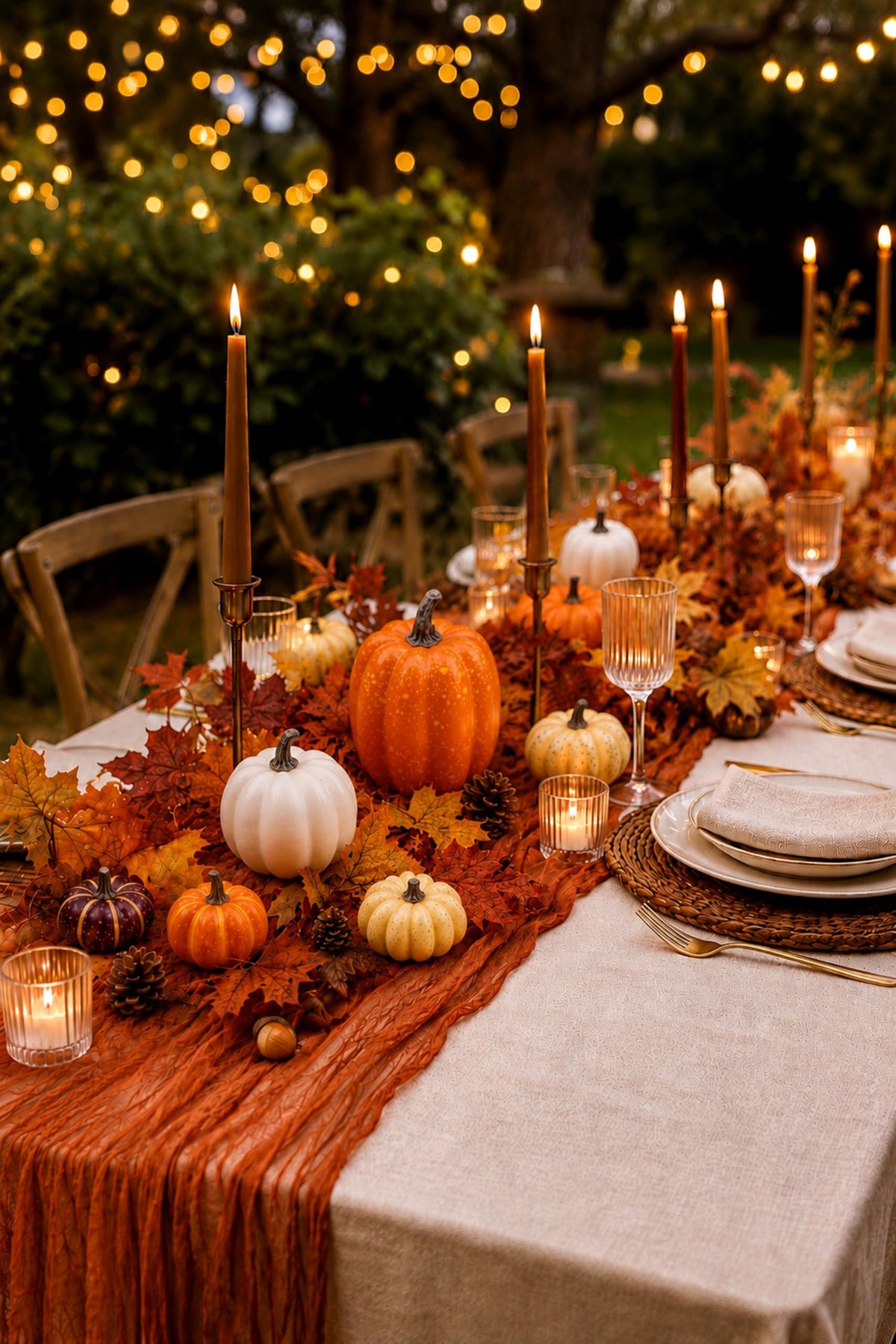 Fall Table Decor Set - TIKIRUGI Official Imagery - 1