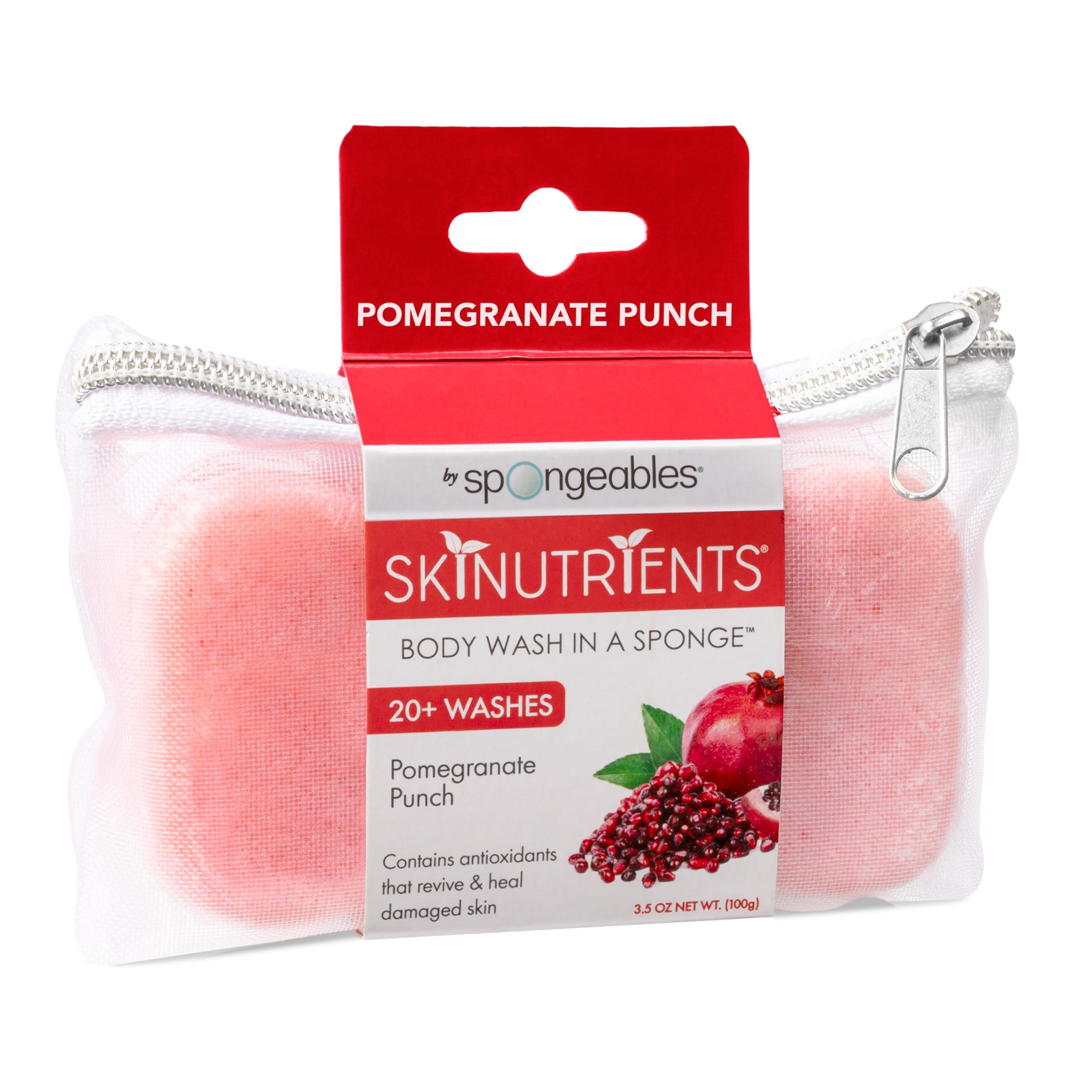 Spongeables Skinutrients Anti - Cellulite Body Wash in a Sponge & Spa - Spongeables Official Product View 9