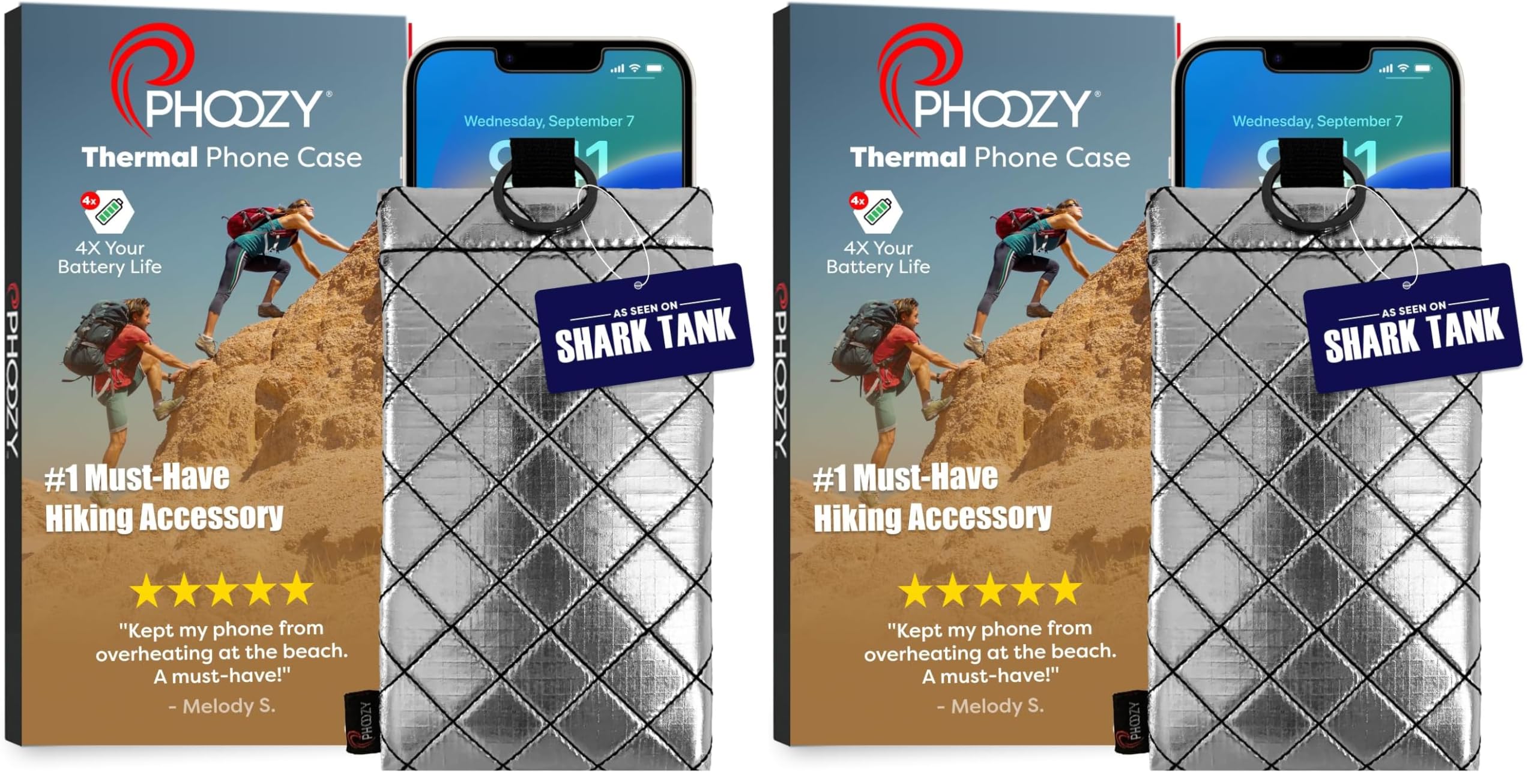 PHOOZY Apollo II Thermal Phone Case with NASA-Derived Technology - Extends Batte - PHOOZY Official Product View 10
