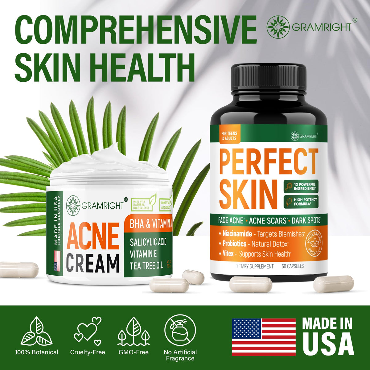 Salicylic Acid Face Cream - GRAMRIGHT Official Imagery - 8