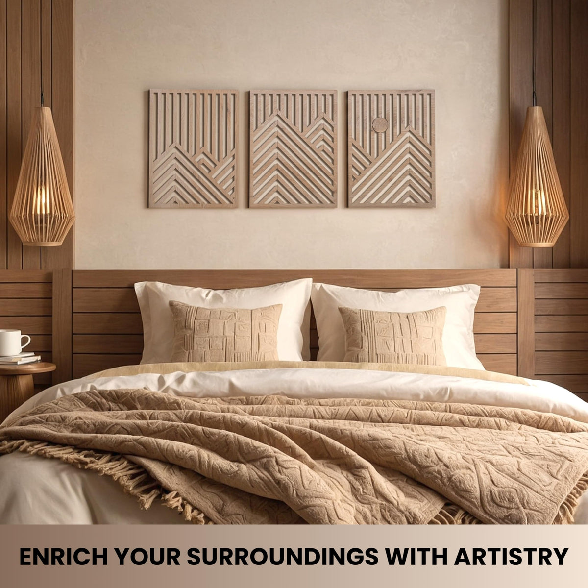 qmmp Modern Wooden Wall Sculptures - qmmp Official Imagery - 5
