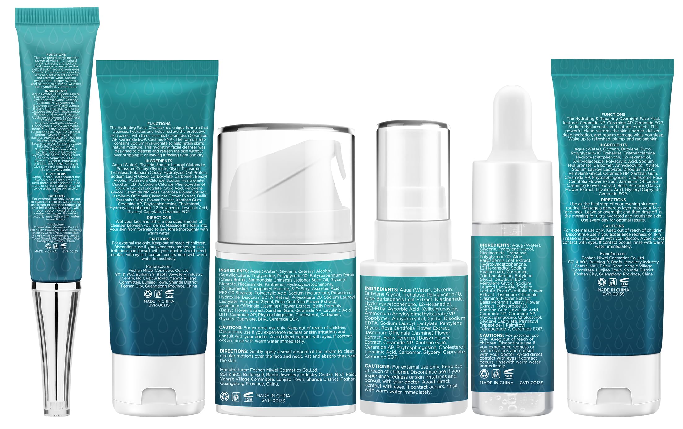 Skin Care Set for Teens Womens,Anti-Aging Deeply Hydrates - GOWLAVER