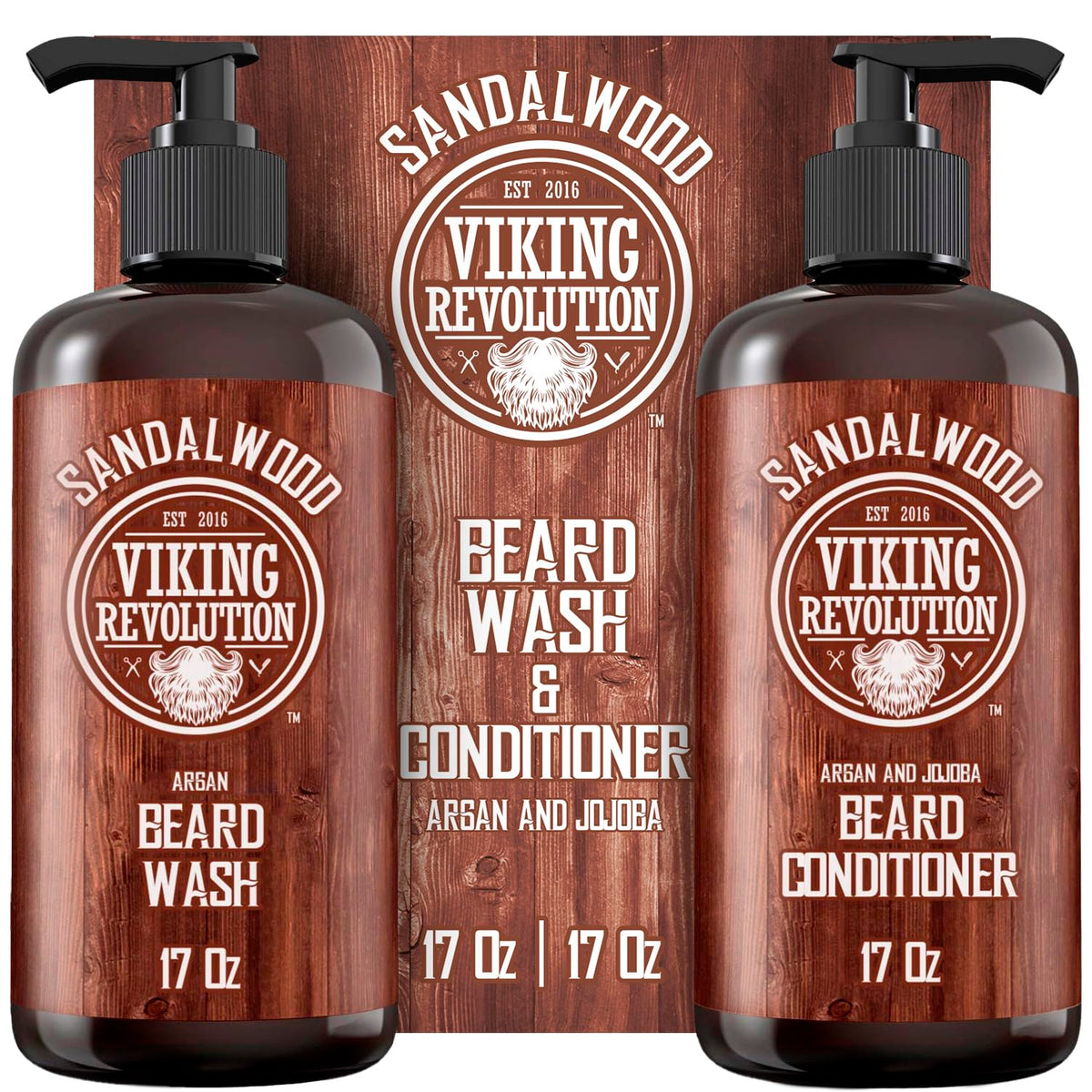 Viking Revolution Beard Wash Conditioner Set - Viking Revolution Official Imagery - 2