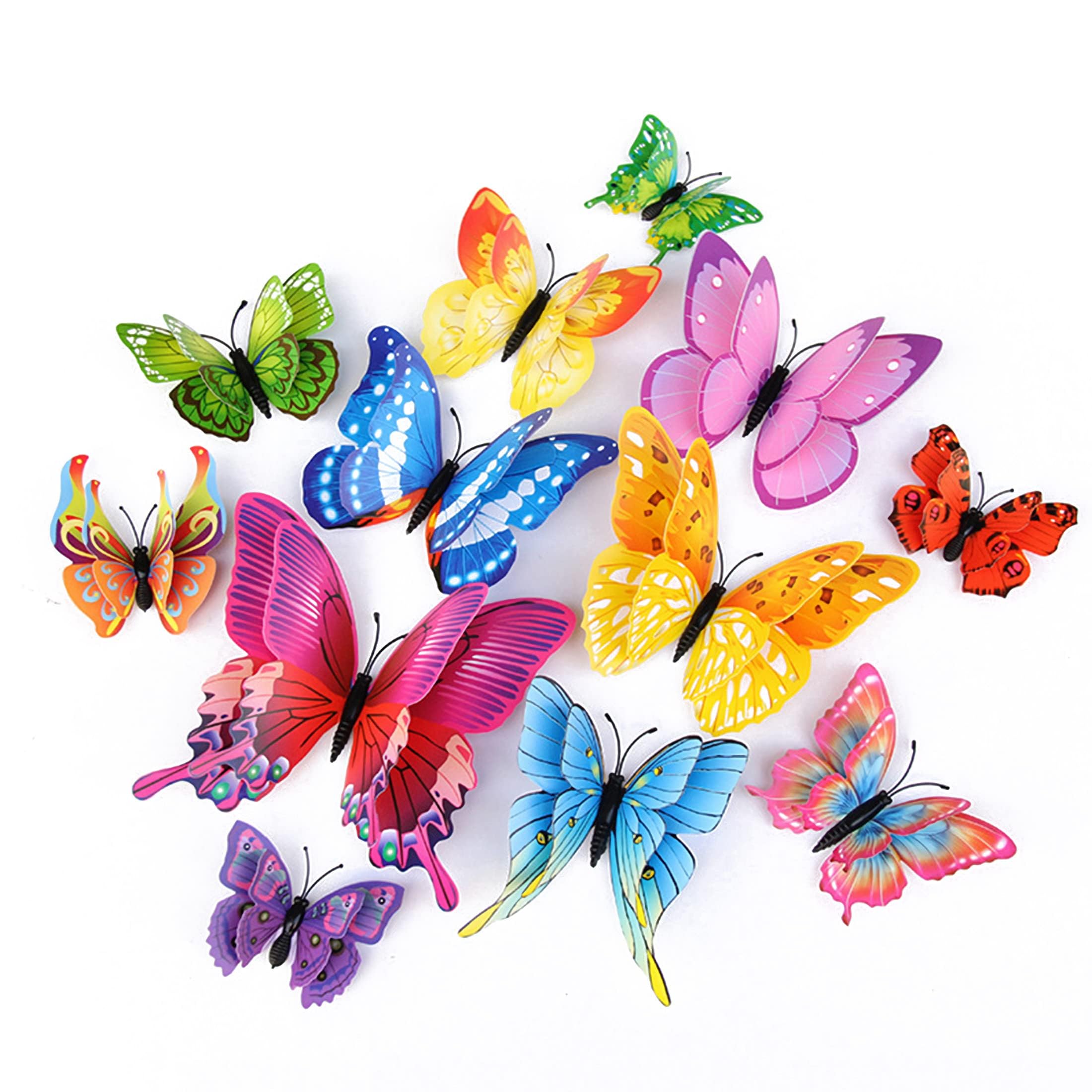 OPSEAM 3D Butterfly Wall Decor Butterfly Decorations Stickers - Product Imagery