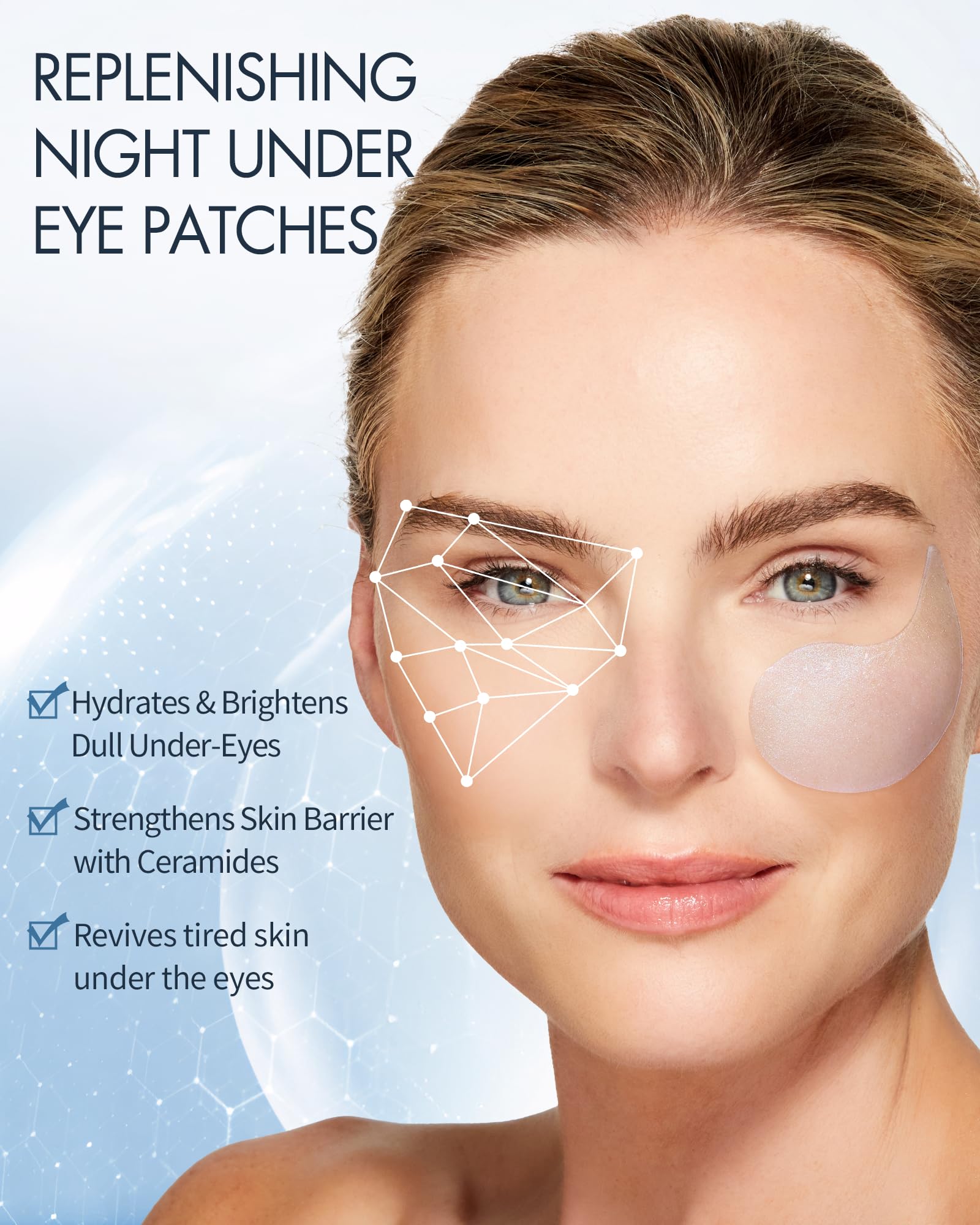 depology Replenish Repair Under Eye Patches for Puffy Eyes - depology Official Imagery - 3