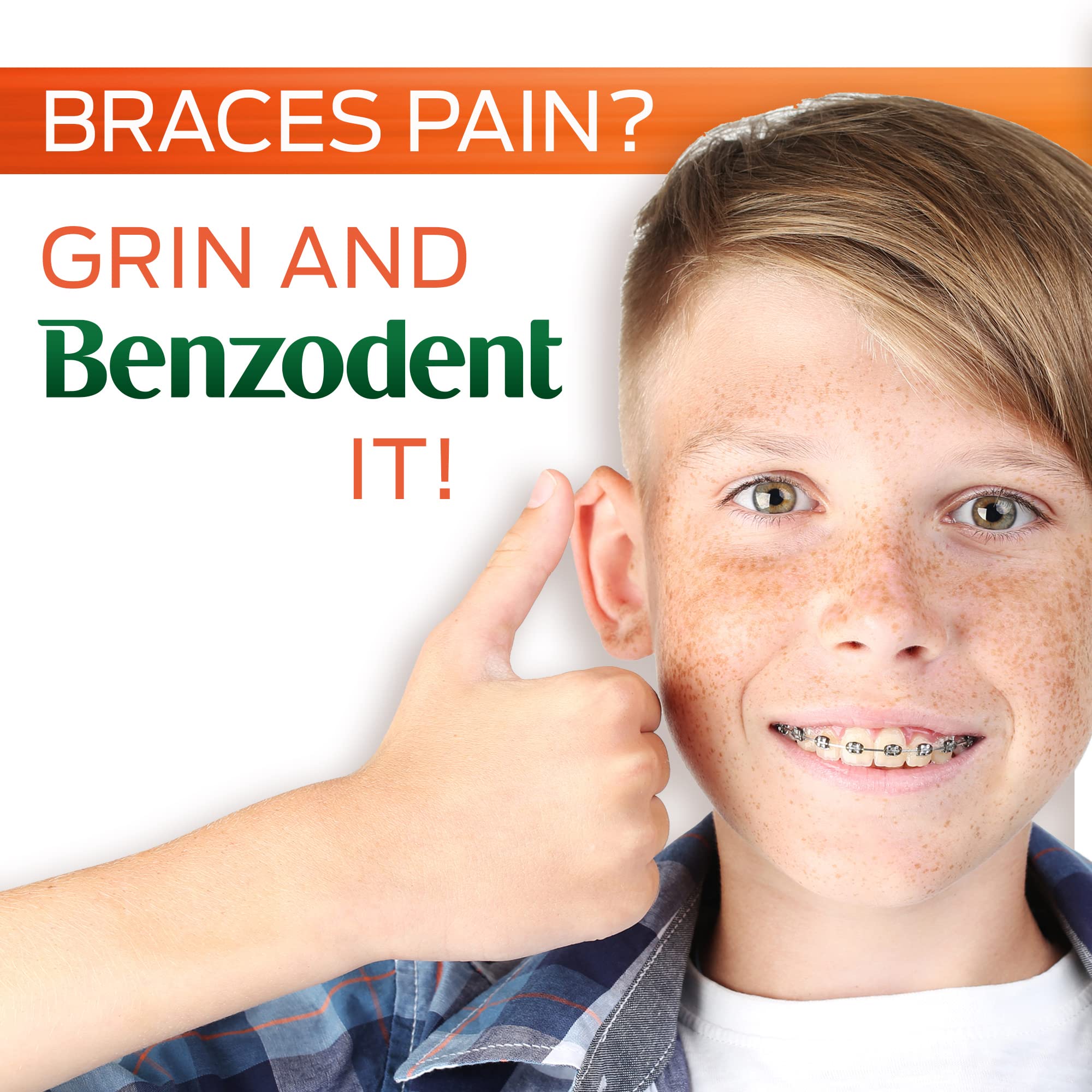 Benzodent Max Strength Dental Pain Relief Cream 1oz