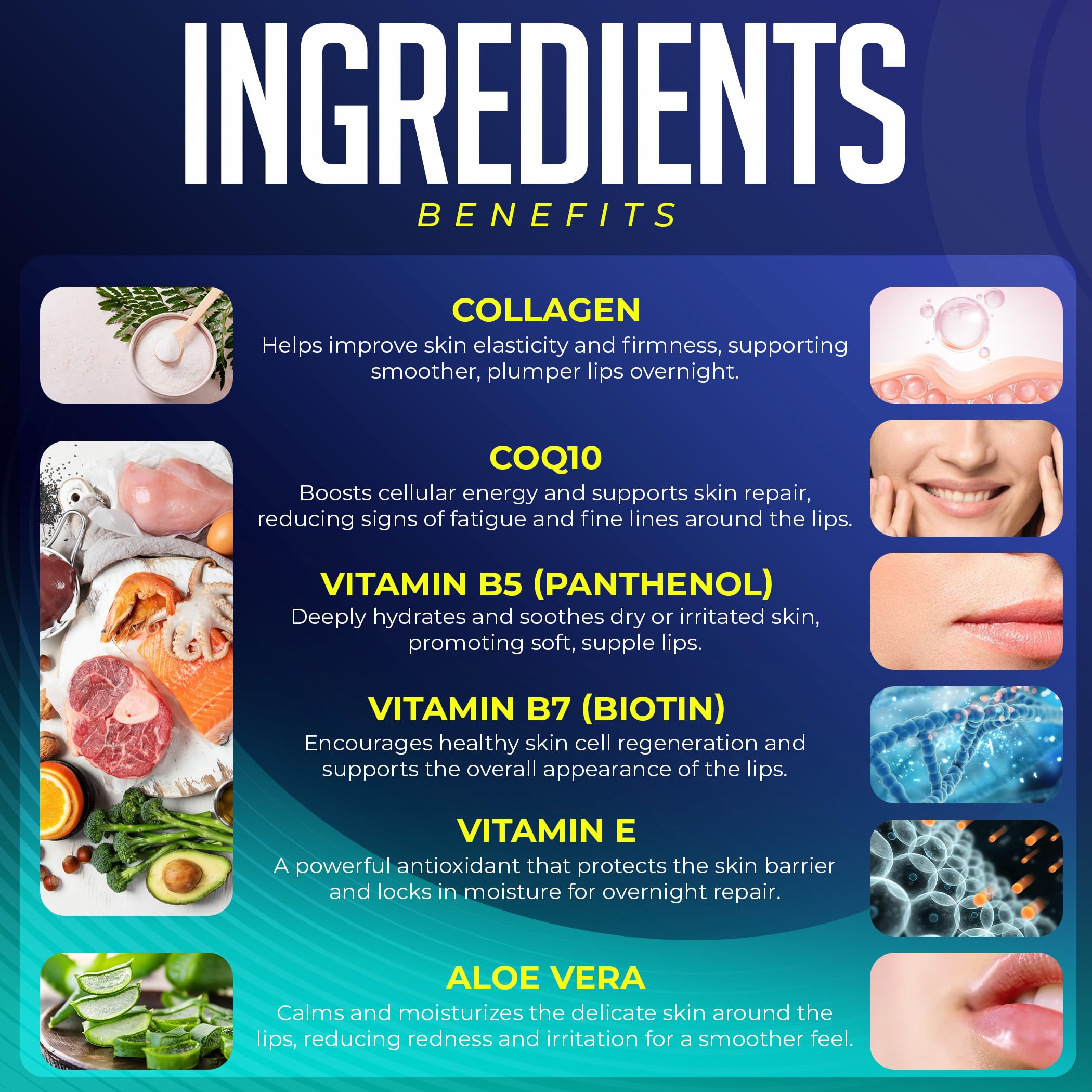 LipLocked Collagen Lip Mask Hydrating Lip Care with Collagen - Premium Selection Official Imagery - 3