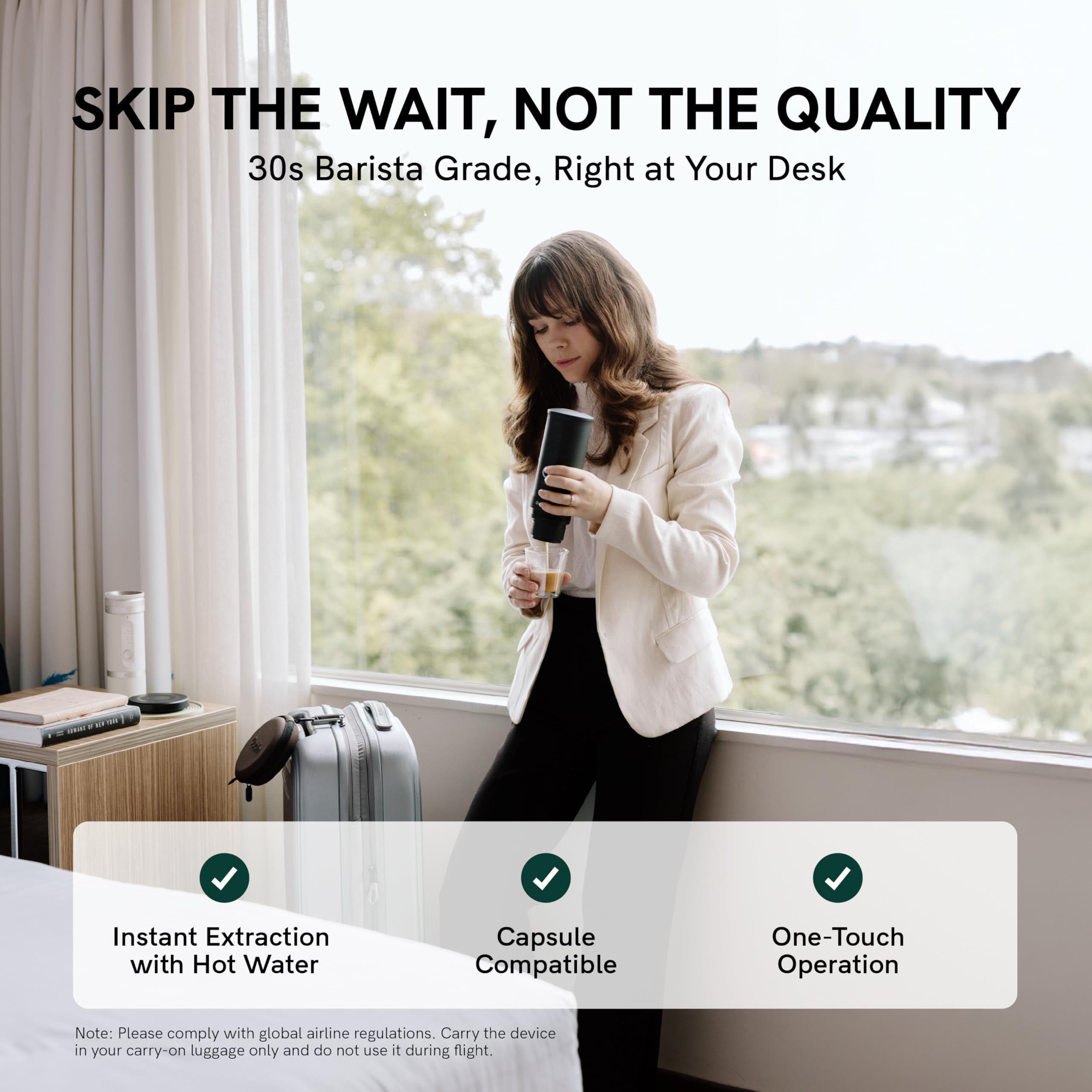 OutIn Nano Portable Espresso Machine – Travel Coffee Maker
