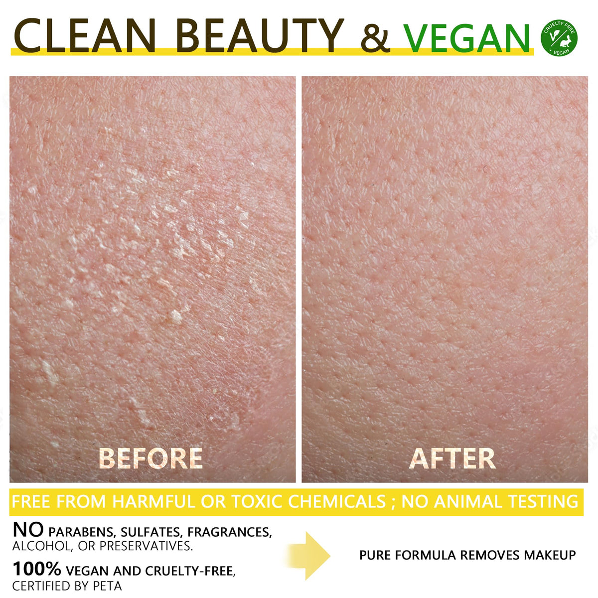 4 Pack Vitamin E Cleansing Balm Removes Waterproof Makeup - YOUFE Official Imagery - 3