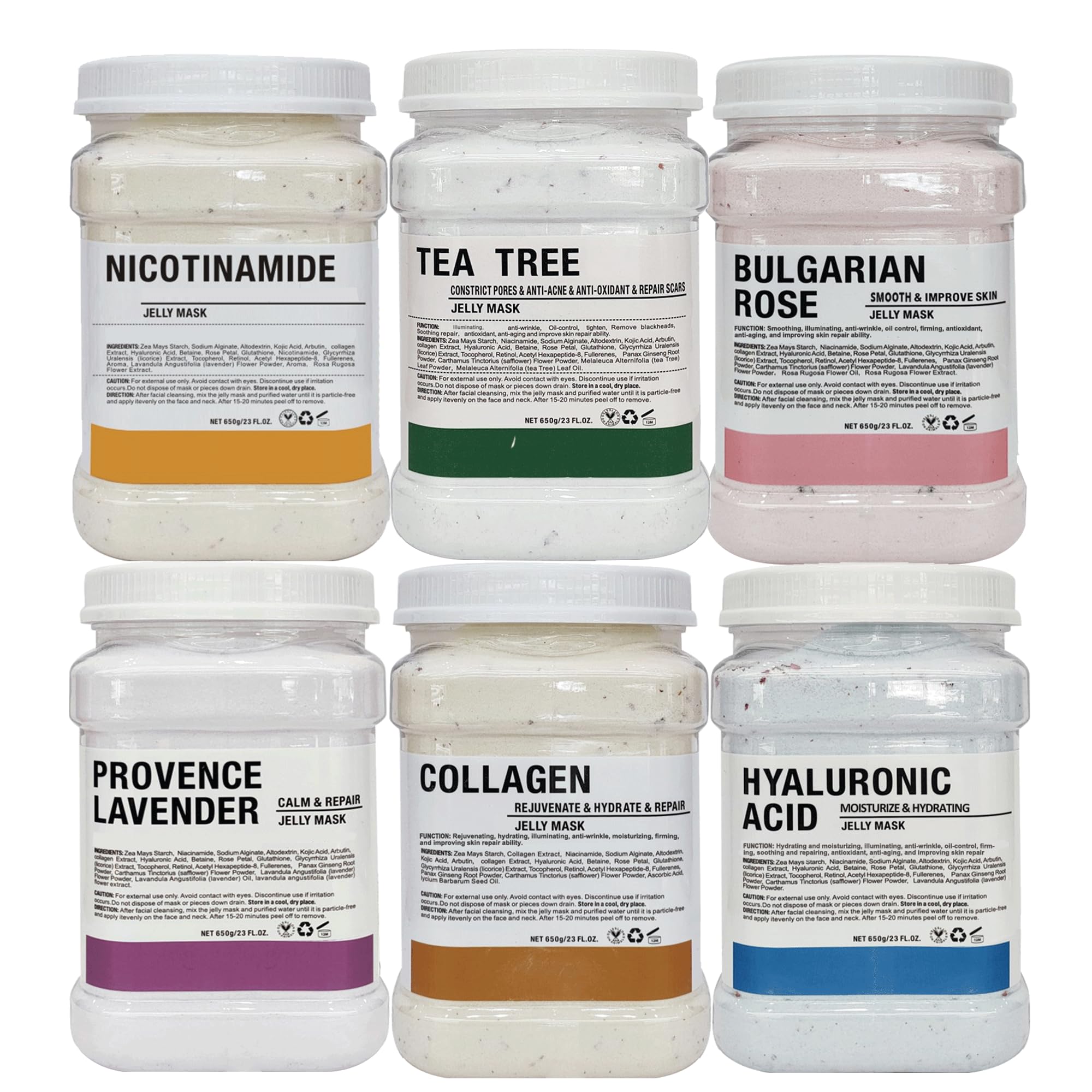 Jelly Mask for Facials Professional, Jelly Mask Powder for Face, - YMEYFAN