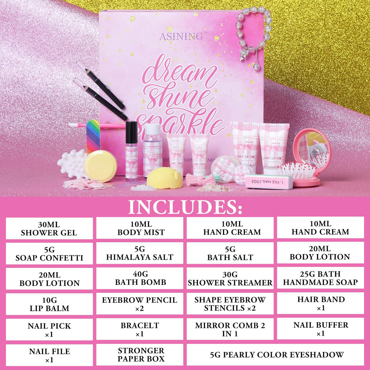 24 Day Beauty Care Advent Calendar Makeup Cosmetic Surprises - ASINING Official Imagery - 3