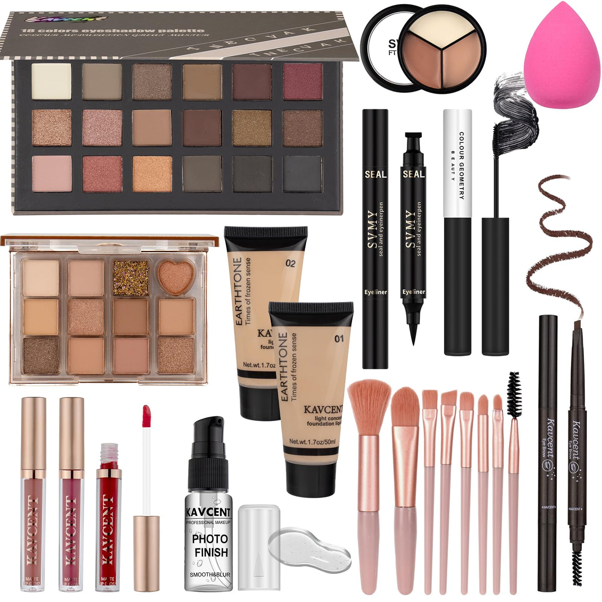 Makeup Kit for Teens Makeup Set for Women Teenagers Full Kit - KAVCENT Official Imagery - 2