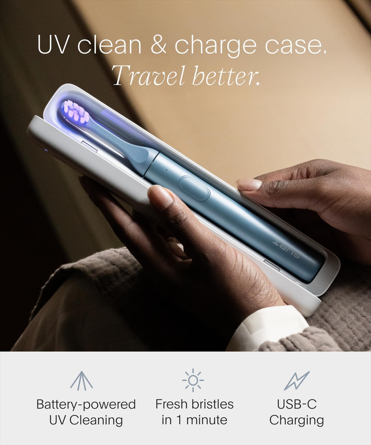 SURI Pro Sonic Electric Toothbrush - SURI Official Imagery - 4