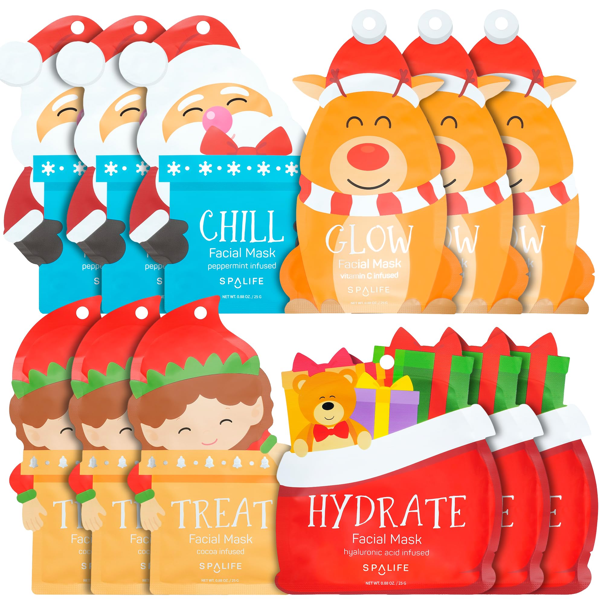SpaLife Facial Mask Sheet Bundle - SpaLife