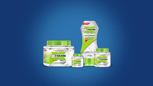 Xtreme Pro-Expert Clear Styling Hair Gel in 81G container, alcohol-free, provides 24-hour extreme hold and control.
