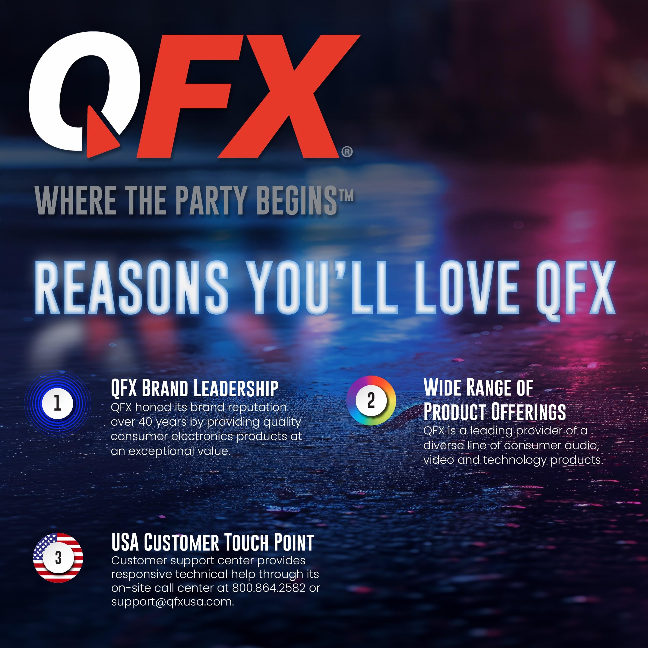 QFX REM-115 8 in 1 Large Jumbo Universal Remote Control for RCA, - QFX Official Product View 2