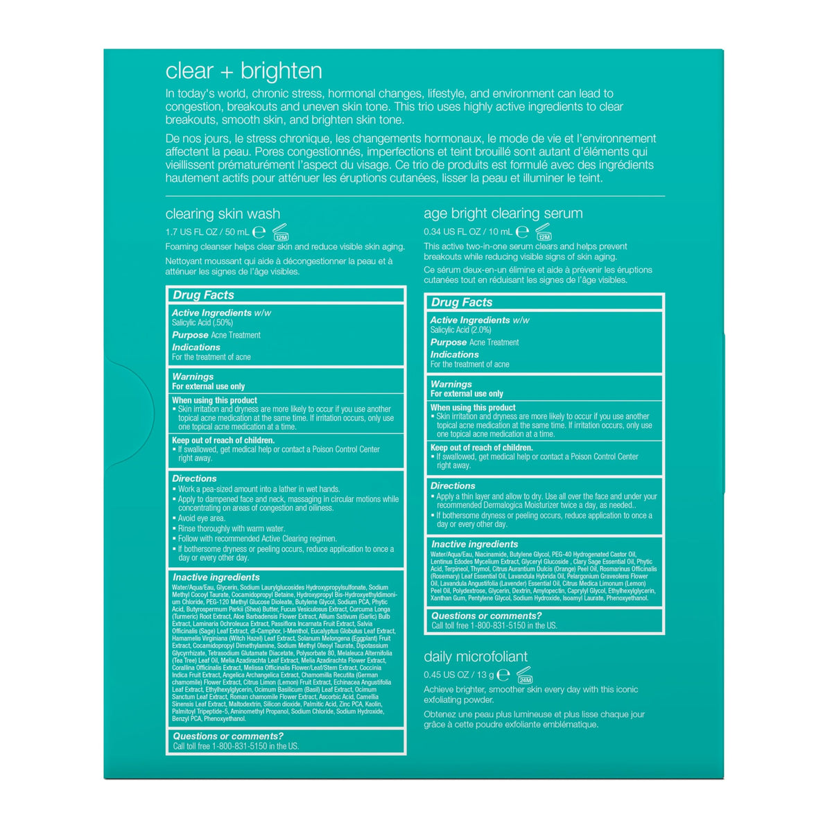 Dermalogica Clear and Brighten Kit Travel Size - Premium Selection Official Imagery - 2