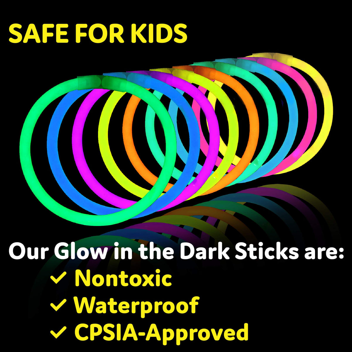 PartySticks Ultra Bright Glow Sticks Bulk Party Supplies 400 - PartySticks Official Imagery - 7