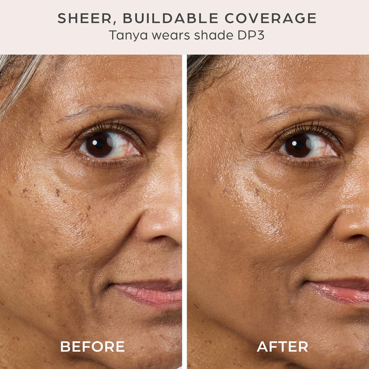 P R MINERALS Tinted Sunscreen for Face 4 in 1 Skin Tint - PÜR MINERALS Official Imagery - 4