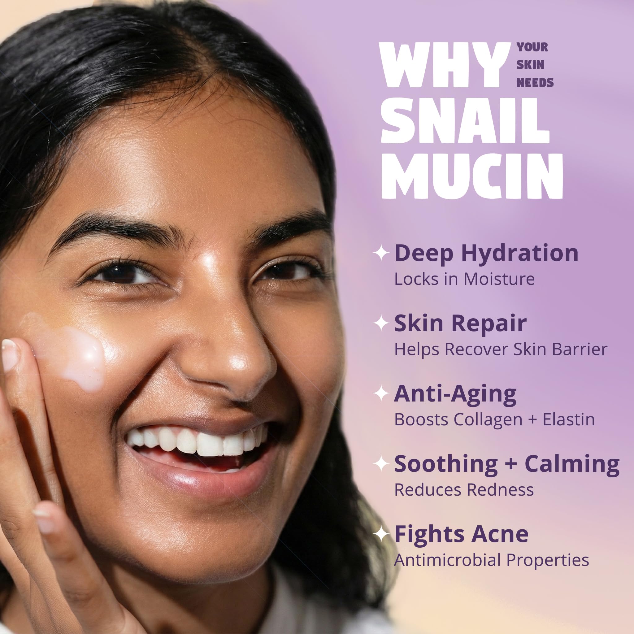 Moon Milk Snail Mucin Moisturizer Gel Cream Korean Snail - Zen Dew Official Imagery - 4