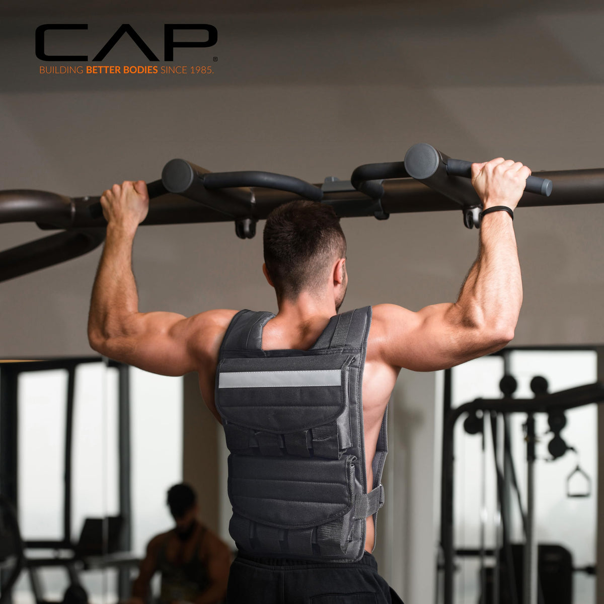 CAP Adjustable Weighted Vest 20 150 lbs for Strength - CAP Official Imagery - 7
