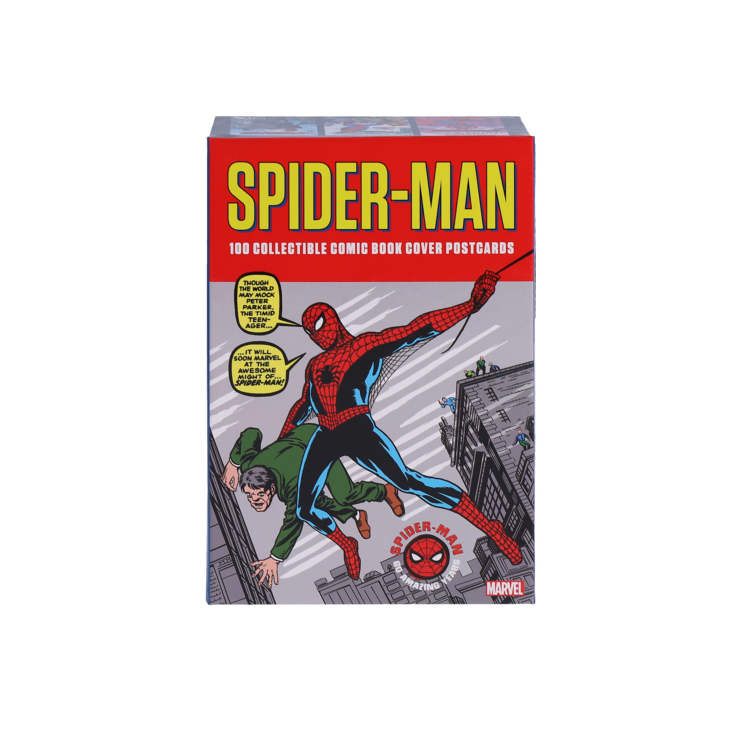 Spider-Man 100 Collectible Comic Book Cover Postcards