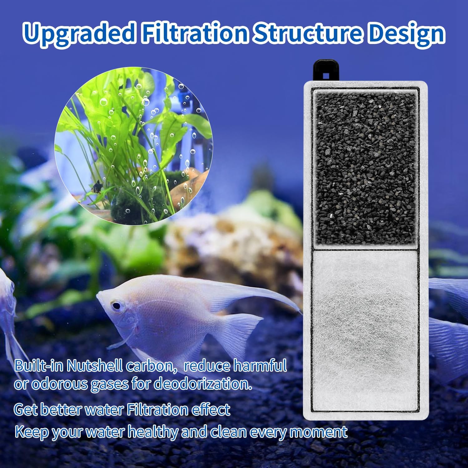12-pack Yoolight RF-L Large Retreat Filter Cartridges with carbon for water filtration, shown in a clear image.