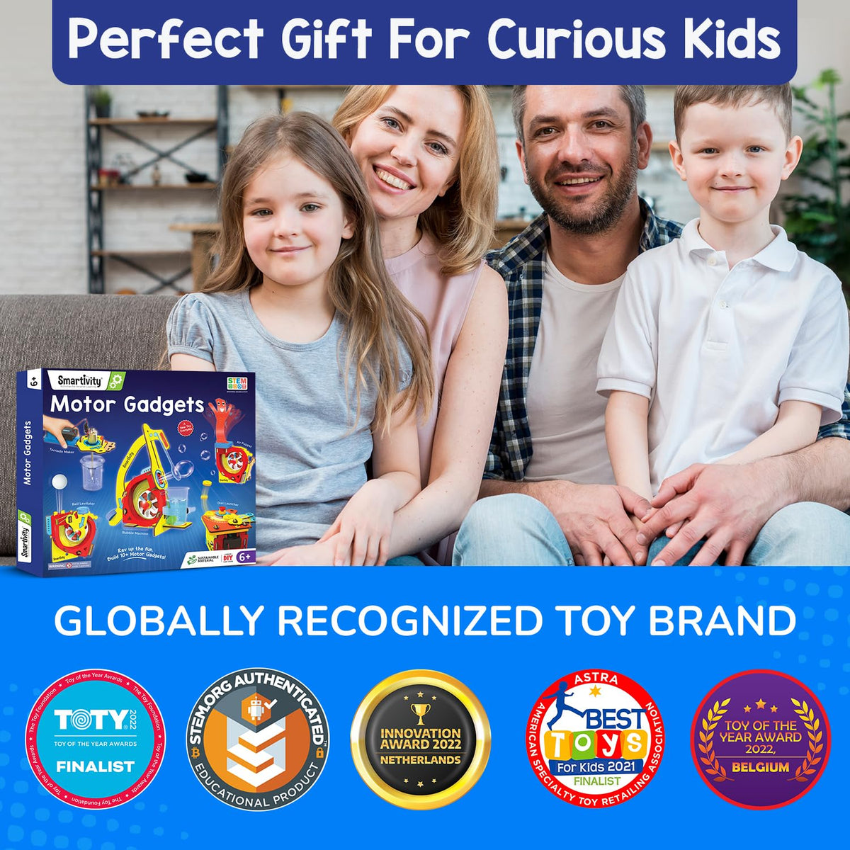 Smartivity 10 in 1 Motor Powered Gadgets Kit for Kids 6 12 - Smartivity Official Imagery - 6