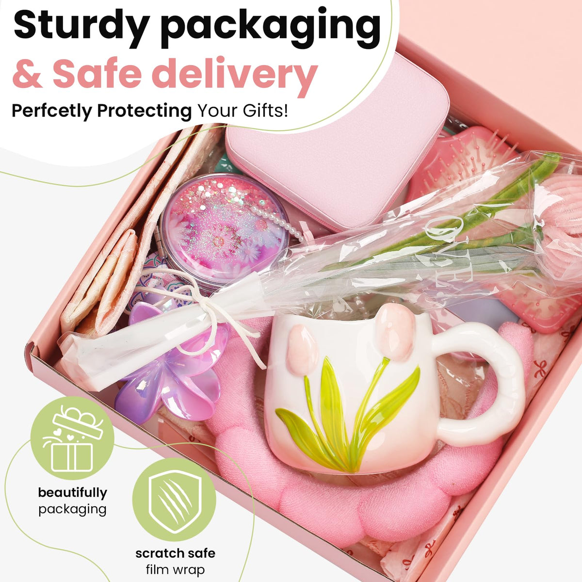 Birthday Gifts for Women 13Pcs Gift Basket Perfect for - HZPOINTONE Official Imagery - 3