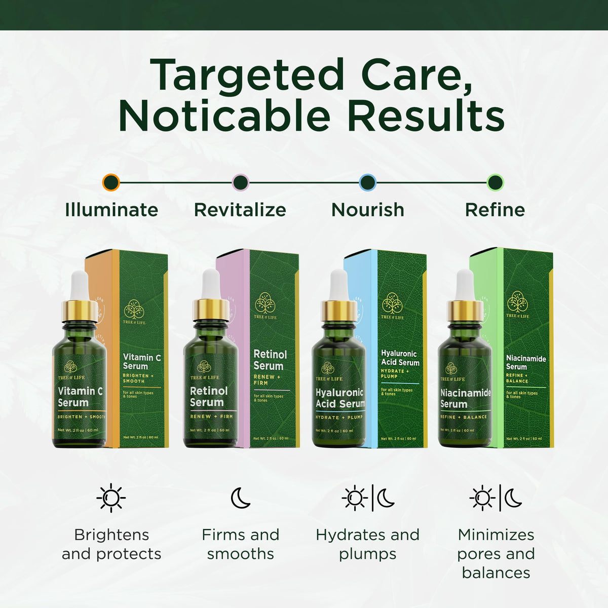 Tree of Life Face Serum Skin Care Set Hyaluronic Acid - Tree of Life Official Imagery - 8