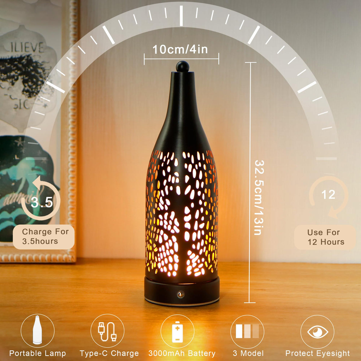 TRIROCKS Wine Bottle Atmosphere Lamp - TRIROCKS Official Imagery - 5