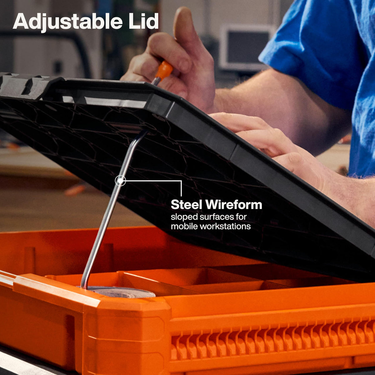 Klein Tools 54826MB MODbox Tray Work Top Portable Worktop - Premium Selection Official Imagery - 7