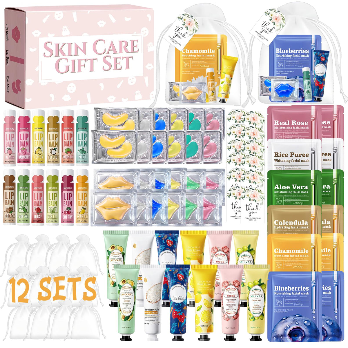 JAOJAO 84PCS Spa Party Supplies for Women Spa Party Favors - JAOJAO Official Imagery - 2